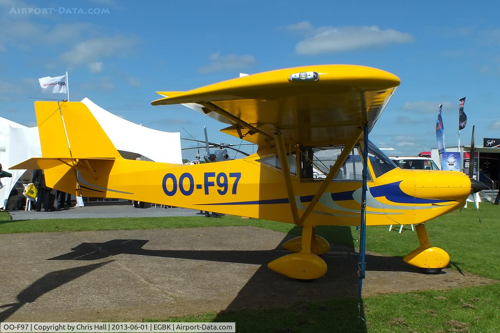 OO-F97, 2008 Lambert Mission M106 C/N 0003, at AeroExpo 2013
