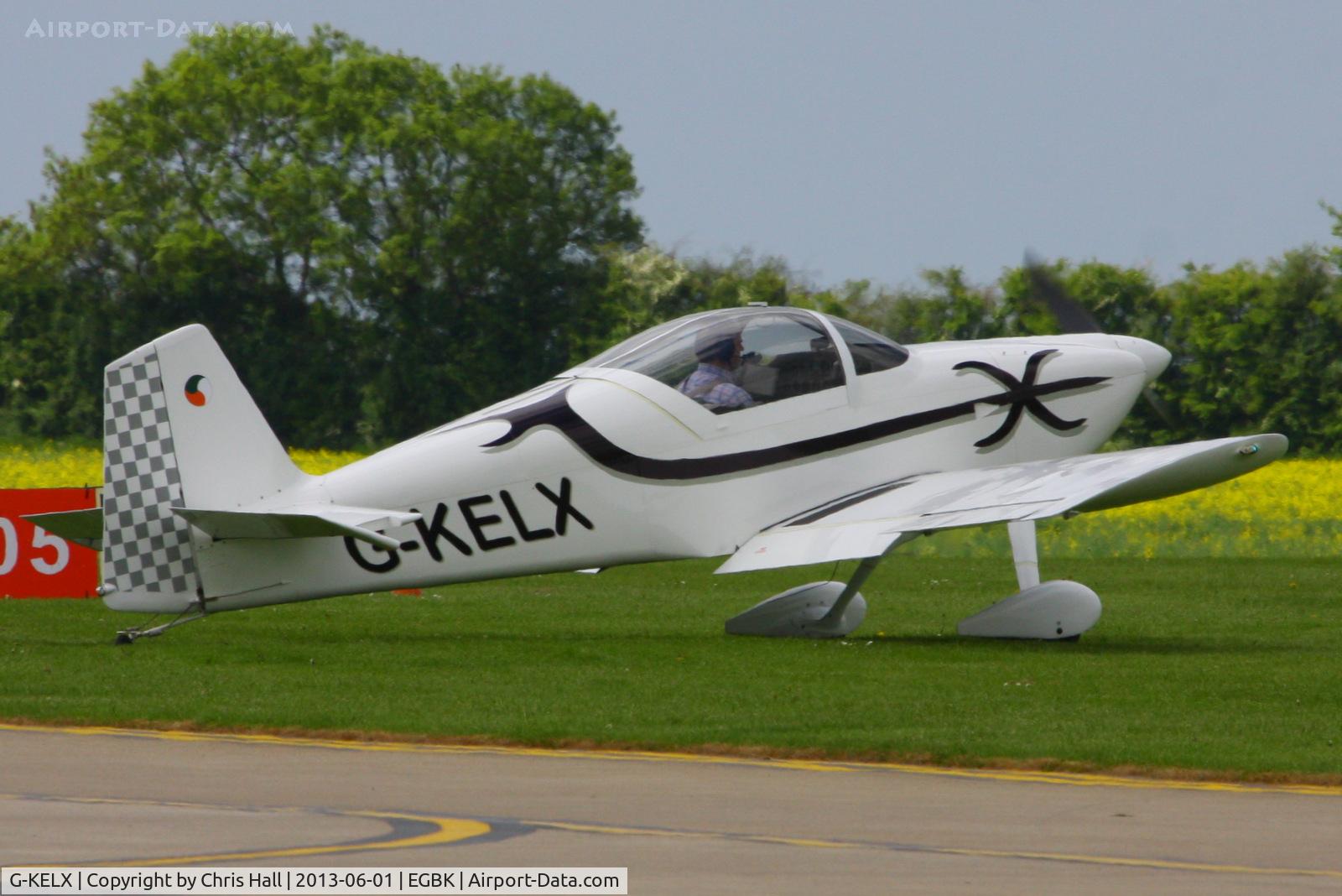 G-KELX, 2007 Vans RV-6 C/N PFA 181-12305, at AeroExpo 2013