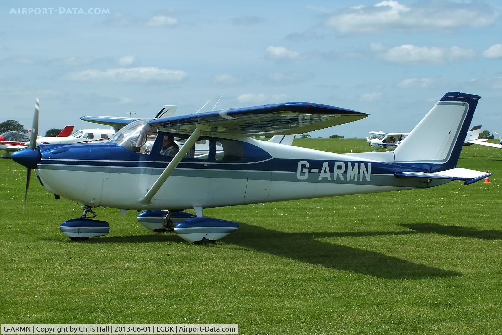 G-ARMN, 1961 Cessna 175B Skylark C/N 175-56994, at AeroExpo 2013