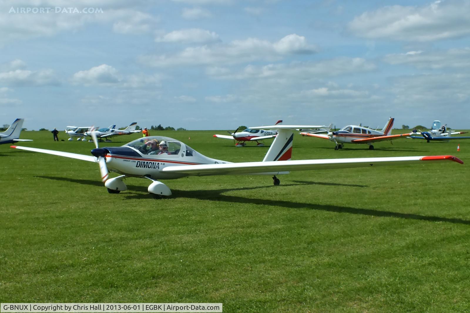 G-BNUX, 1987 Hoffmann H-36 Dimona C/N 36236, at AeroExpo 2013