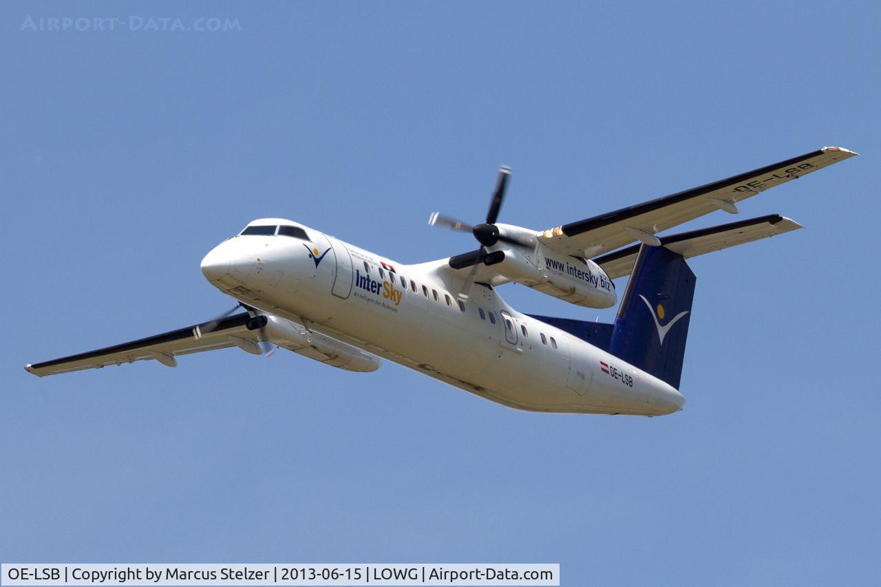 OE-LSB, 1998 De Havilland Canada DHC-8-314Q Dash 8 C/N 525, Girls in Aviation Day Flyby
