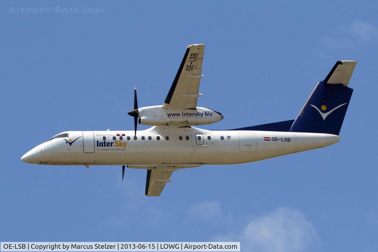 OE-LSB, 1998 De Havilland Canada DHC-8-314Q Dash 8 C/N 525, Girls in Aviation Day Flyby