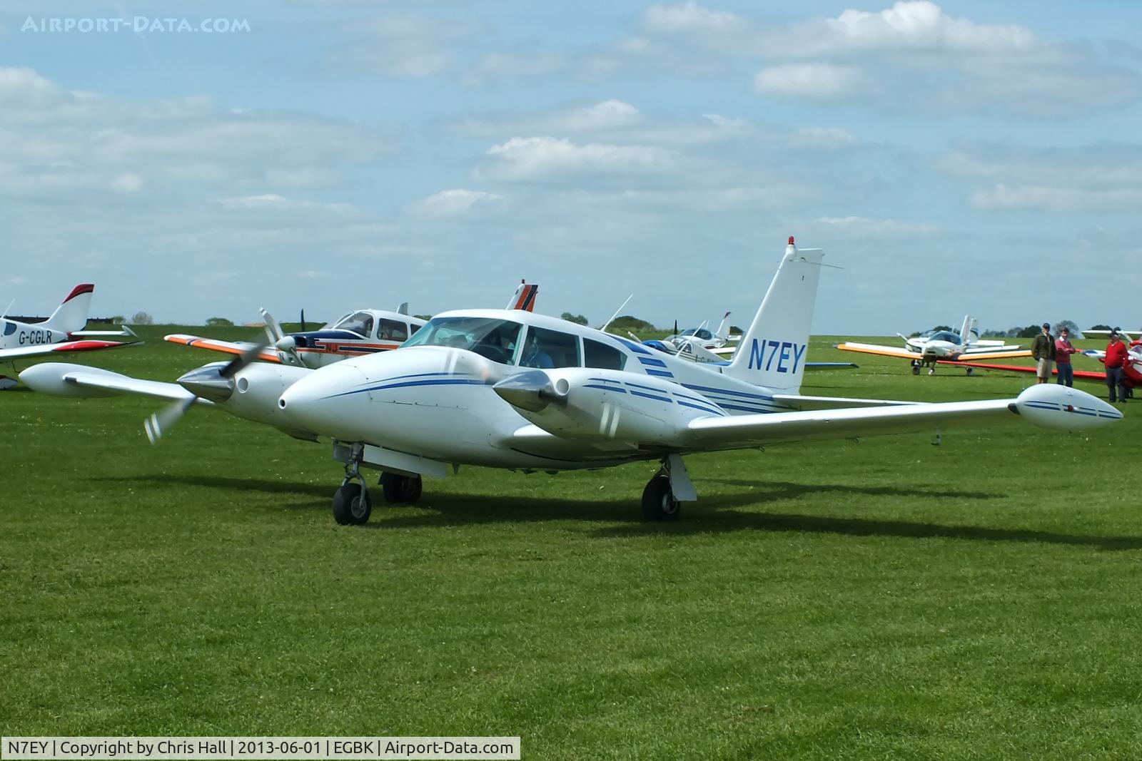 N7EY, 1964 Piper PA-30-160 Twin Comanche Twin Comanche C/N 30-571, at AeroExpo 2013