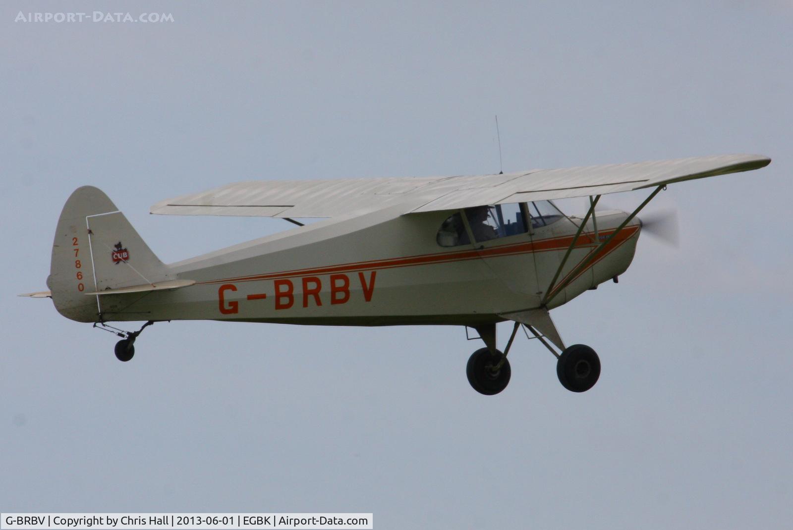 G-BRBV, 1941 Piper J-4A Cub Coupe C/N 4-1080, at AeroExpo 2013