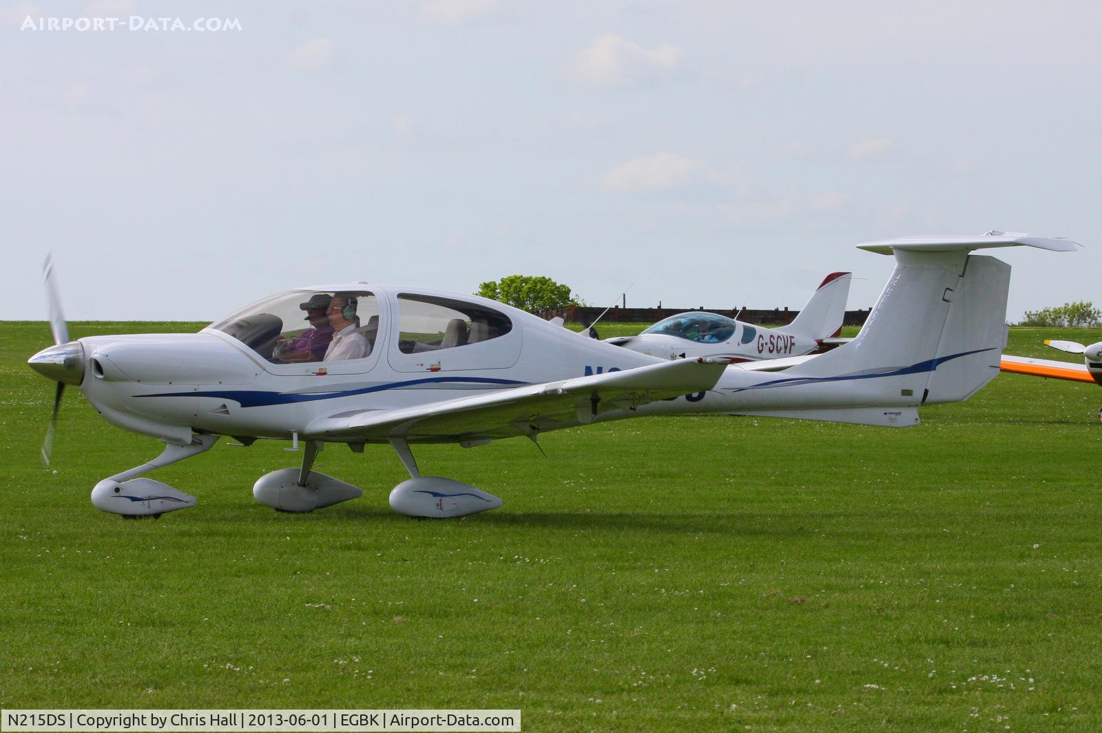 N215DS, 2007 Diamond DA-40 Diamond Star C/N 40.829, at AeroExpo 2013