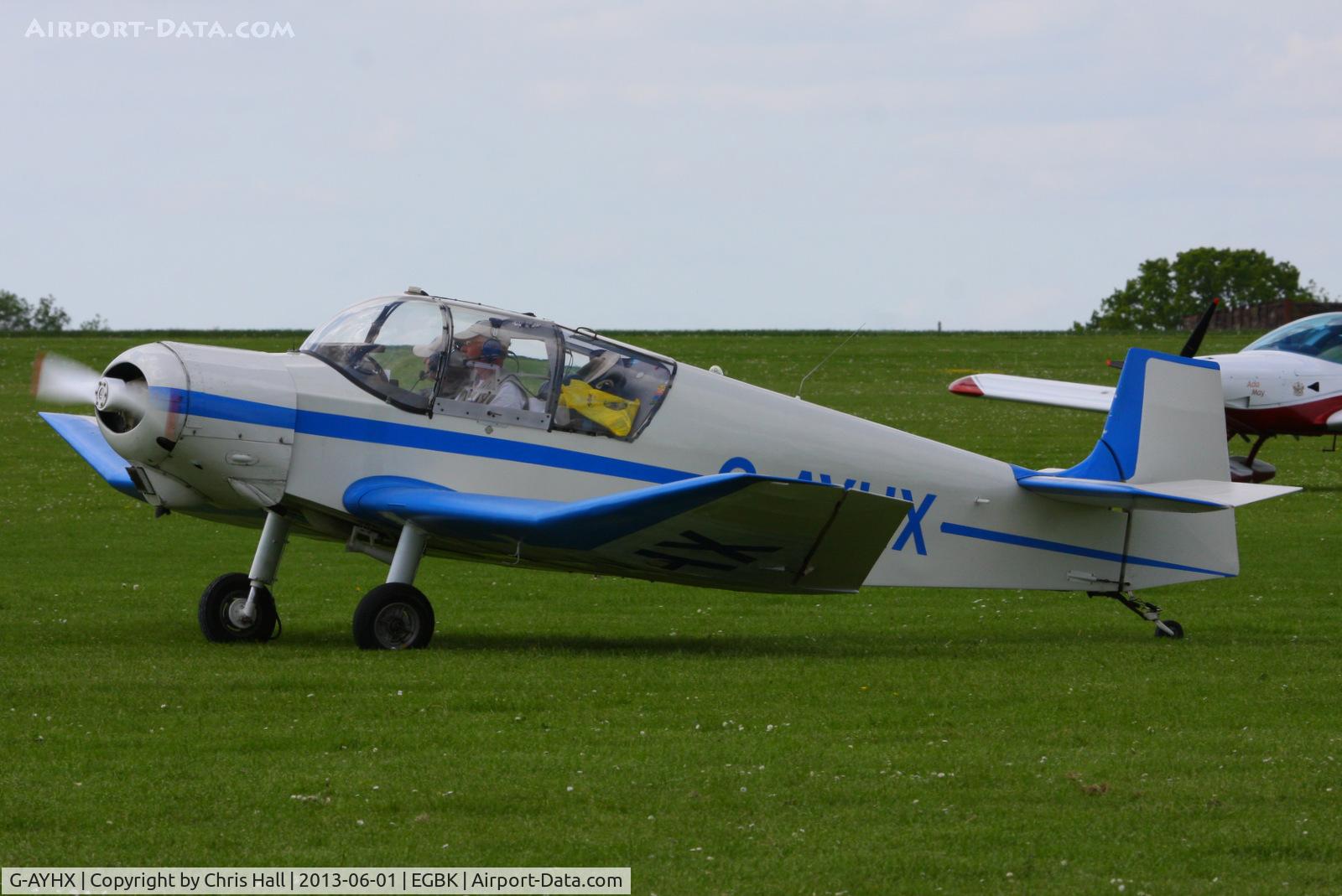 G-AYHX, 1958 SAN Jodel D-117A C/N 903, at AeroExpo 2013