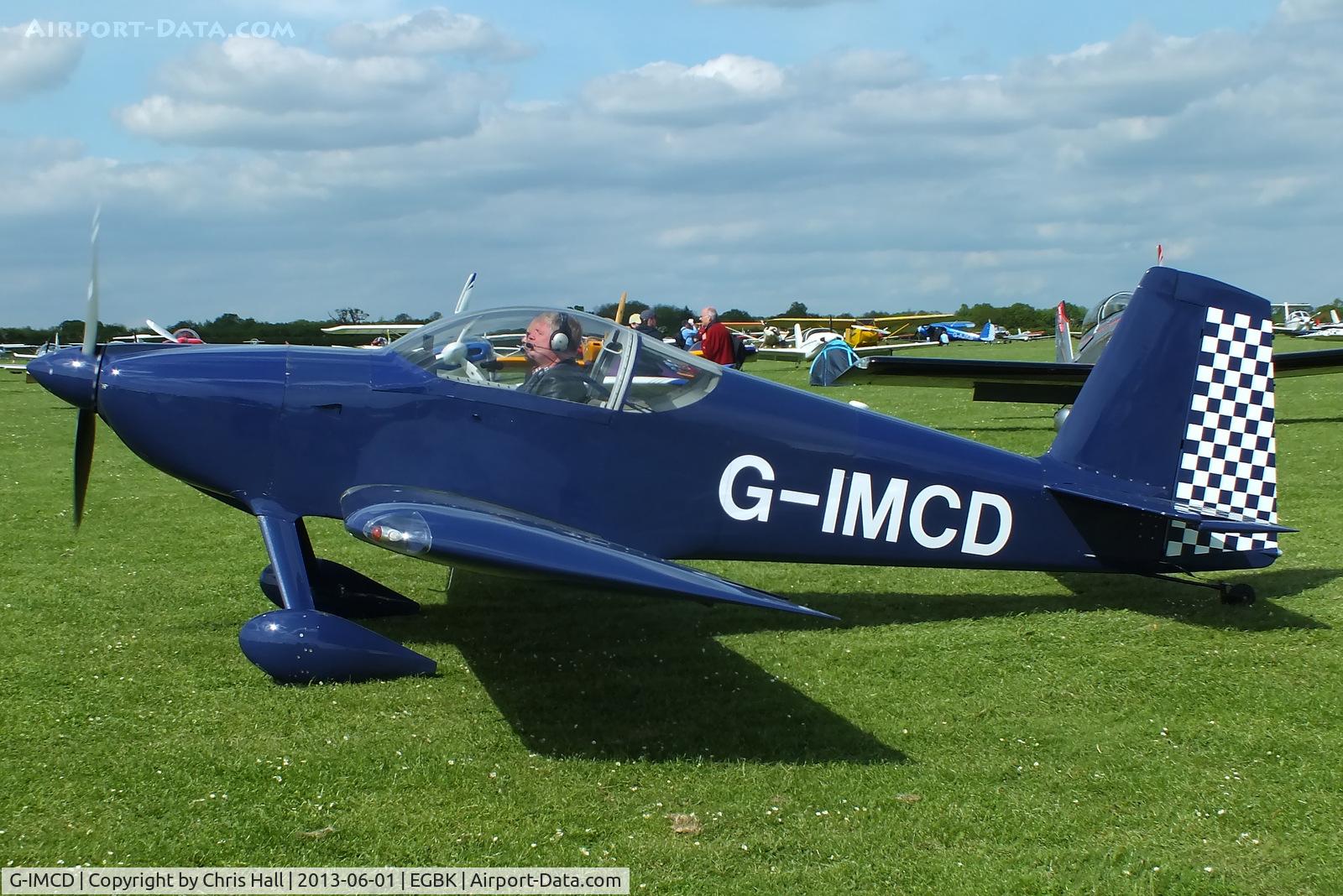 G-IMCD, 2005 Vans RV-7 C/N PFA 323-13965, at AeroExpo 2013