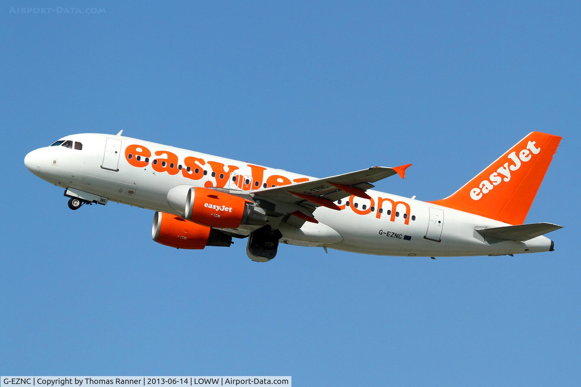 G-EZNC, 2003 Airbus A319-111 C/N 2050, Easyjet Airbus A319