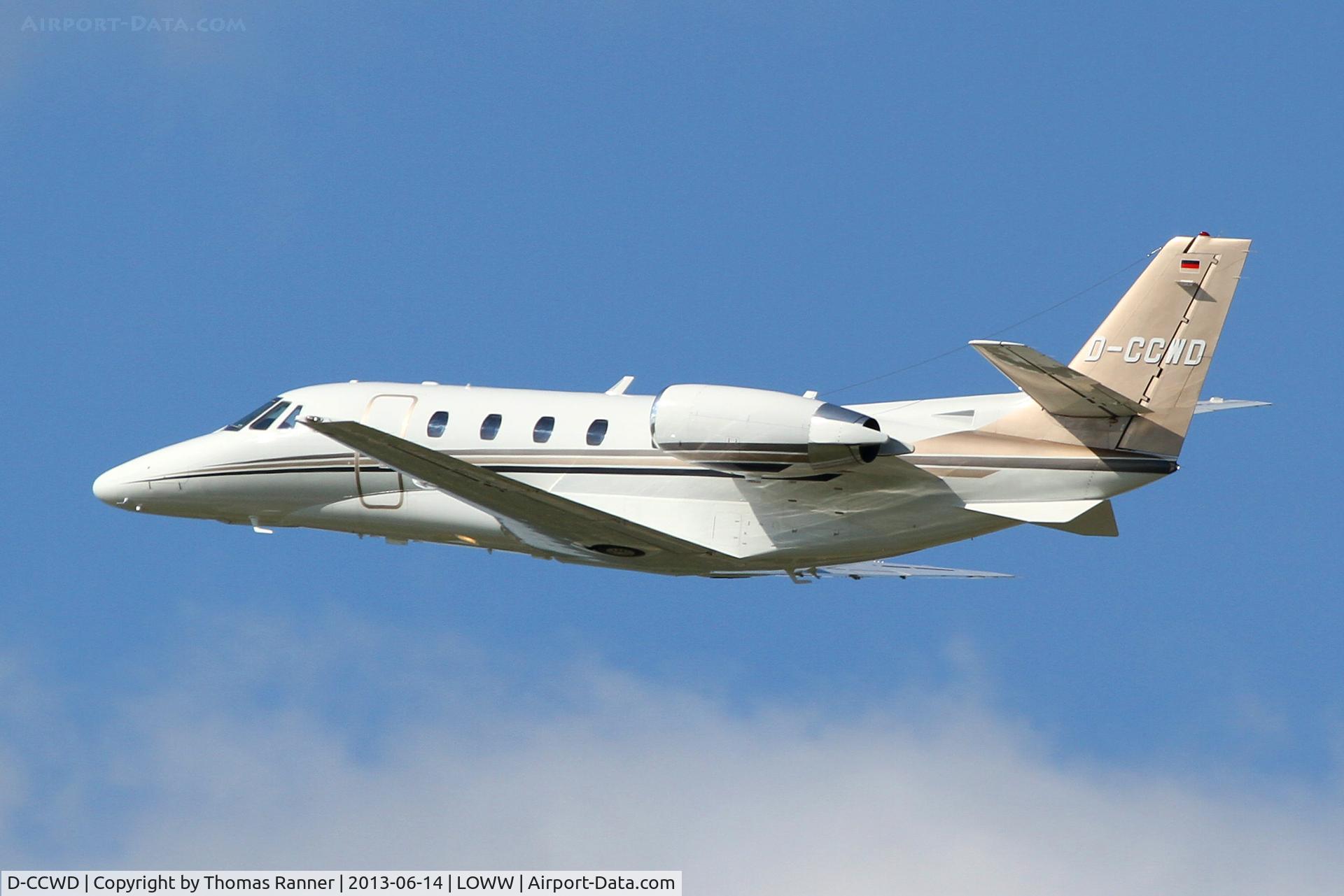 D-CCWD, 2009 Cessna 560XLS Citation Excel C/N 560-6039, private Cessna 560XL