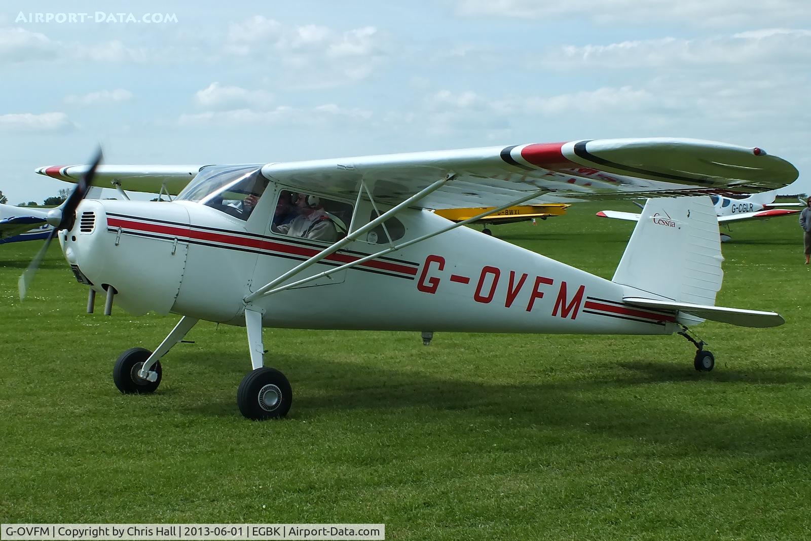 G-OVFM, 1948 Cessna 120 C/N 14720, at AeroExpo 2013