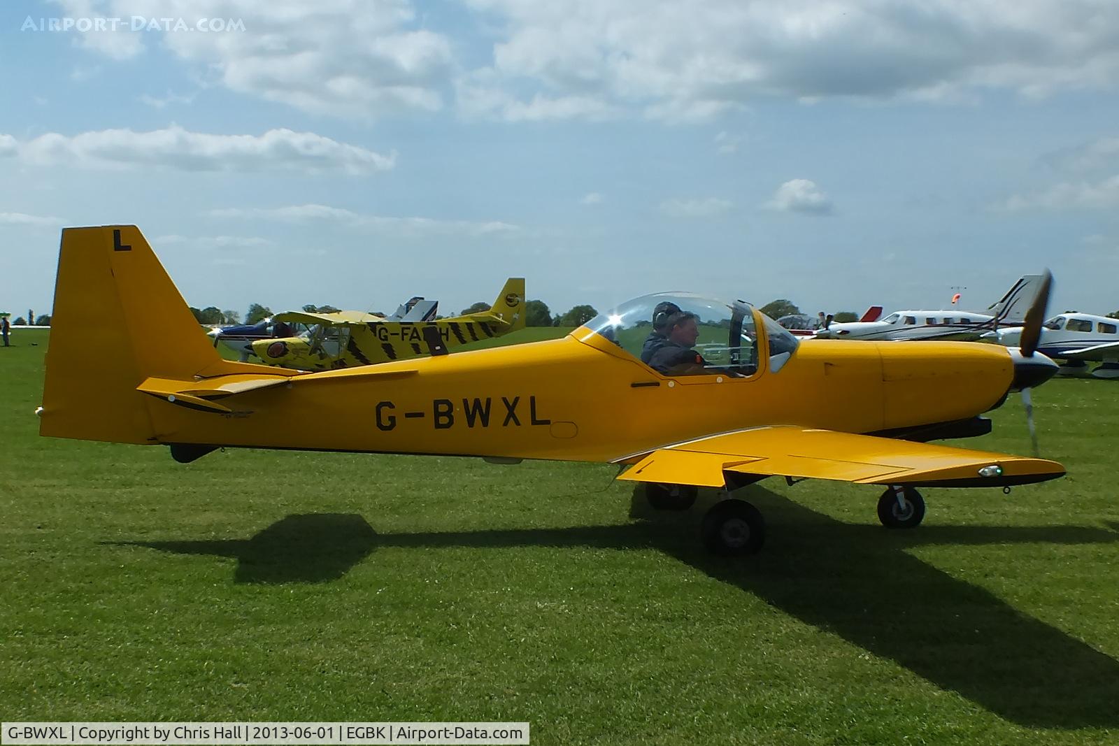 G-BWXL, 1996 Slingsby T-67M-260 Firefly C/N 2247, at AeroExpo 2013