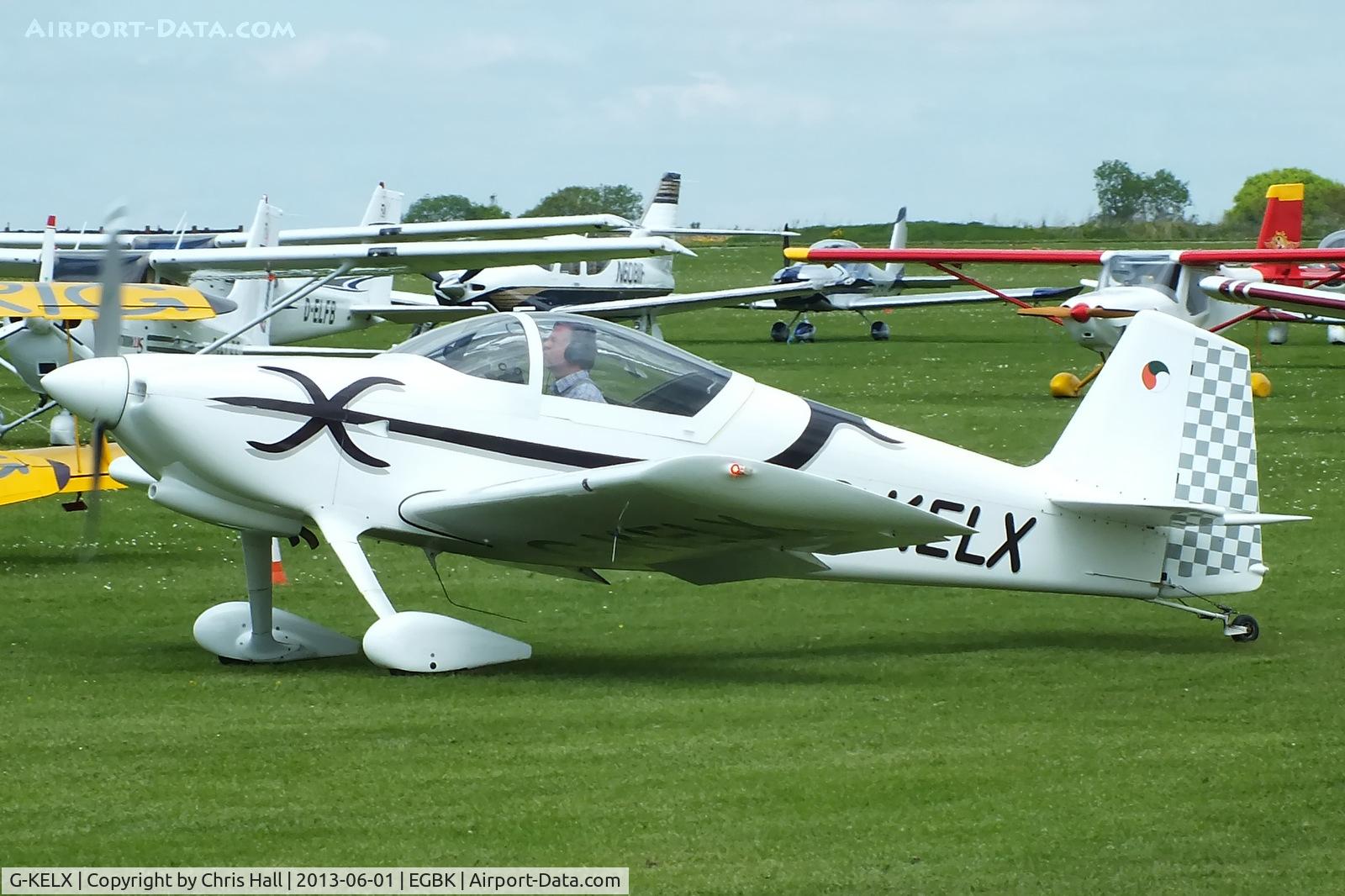 G-KELX, 2007 Vans RV-6 C/N PFA 181-12305, at AeroExpo 2013