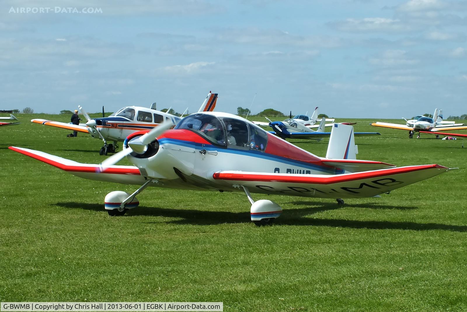 G-BWMB, 1956 Jodel D-119 C/N 77, at AeroExpo 2013