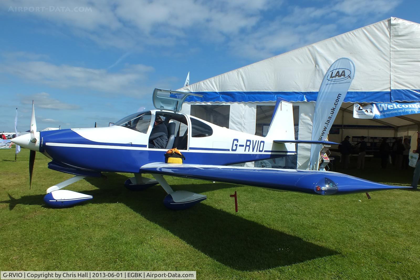 G-RVIO, 2006 Vans RV-10 C/N PFA 339-14547, at AeroExpo 2013