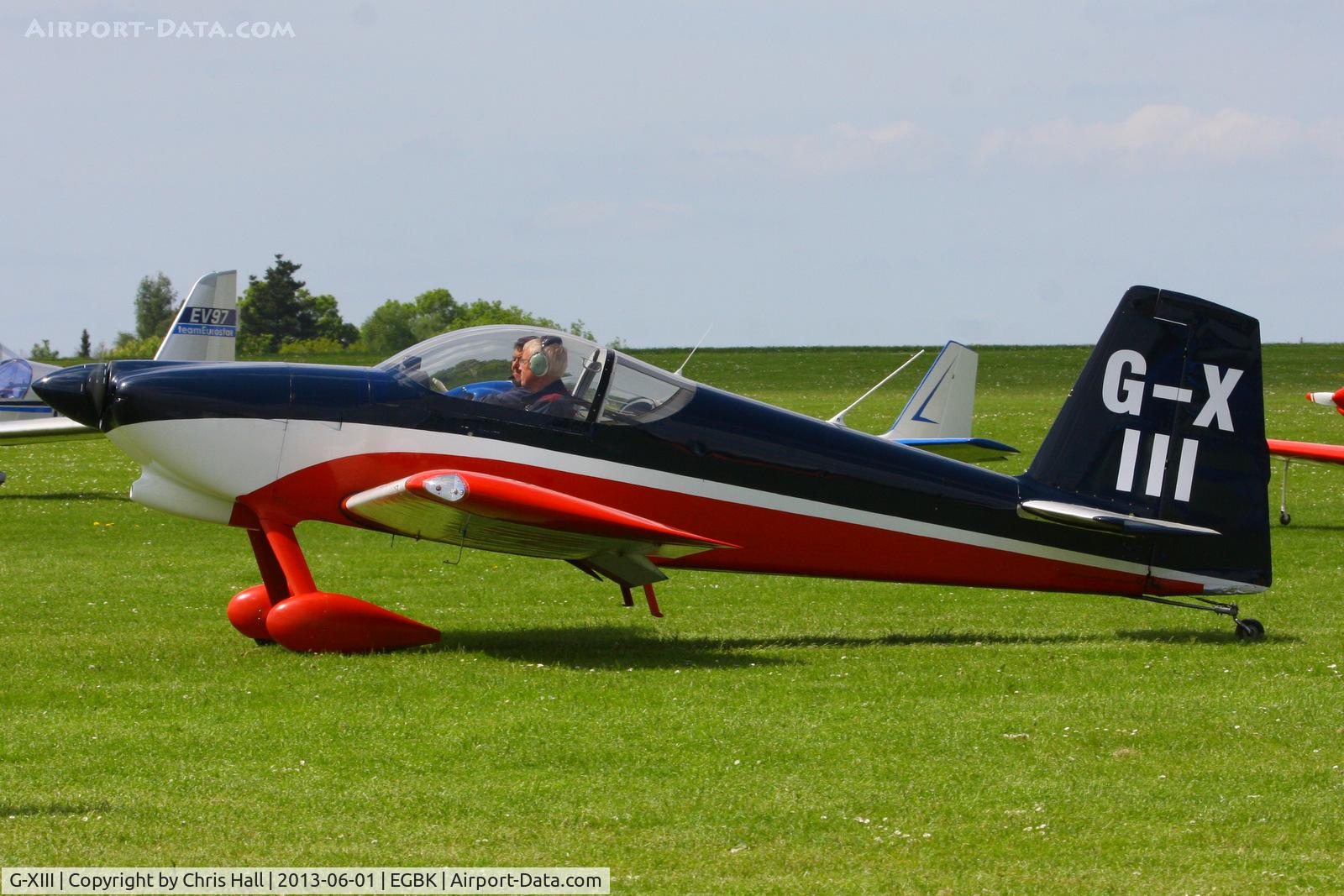 G-XIII, 2005 Vans RV-7 C/N PFA 323-14165, at AeroExpo 2013