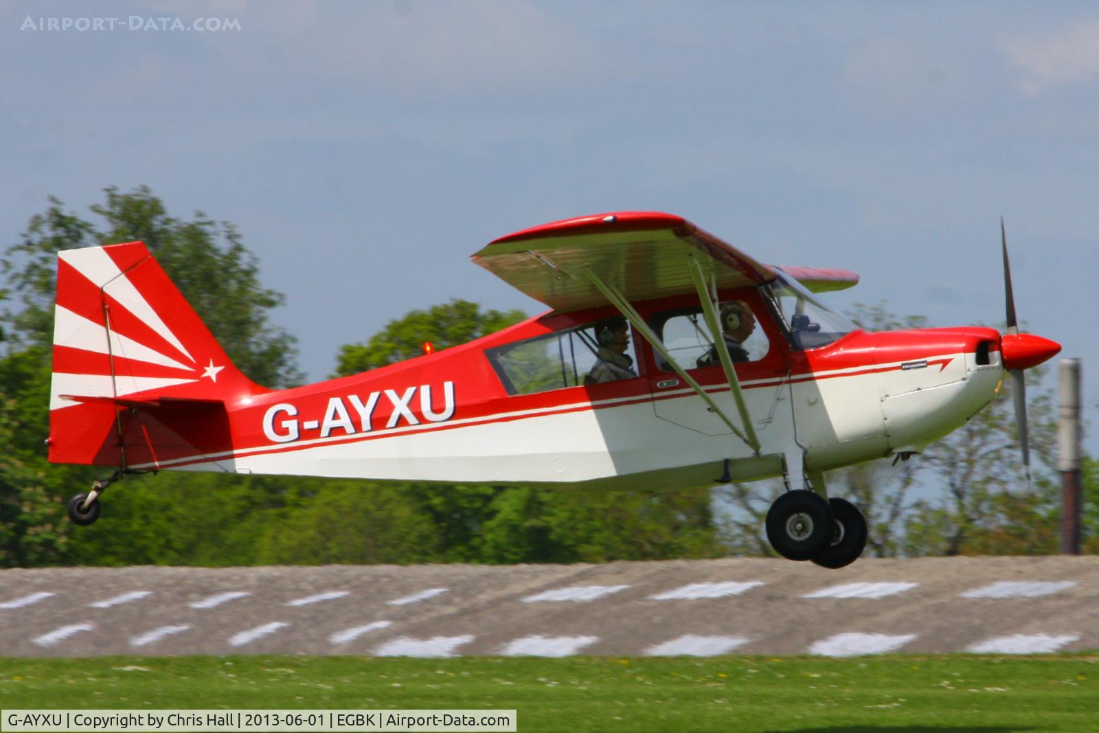 G-AYXU, 1969 Bellanca 7KCAB Citabria C/N 232-70, at AeroExpo 2013