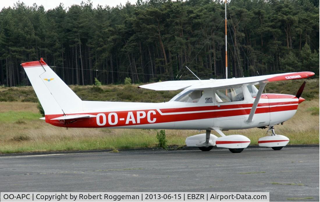 OO-APC, 1976 Cessna 150M C/N 15078295, BAHA visit.