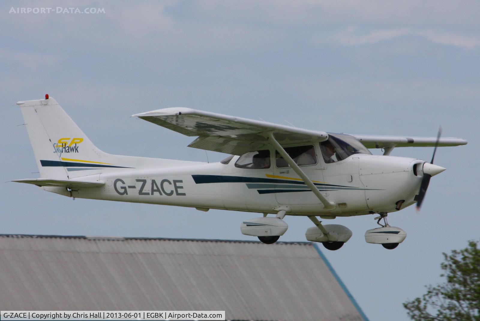G-ZACE, 2001 Cessna 172S C/N 172S8808, at AeroExpo 2013
