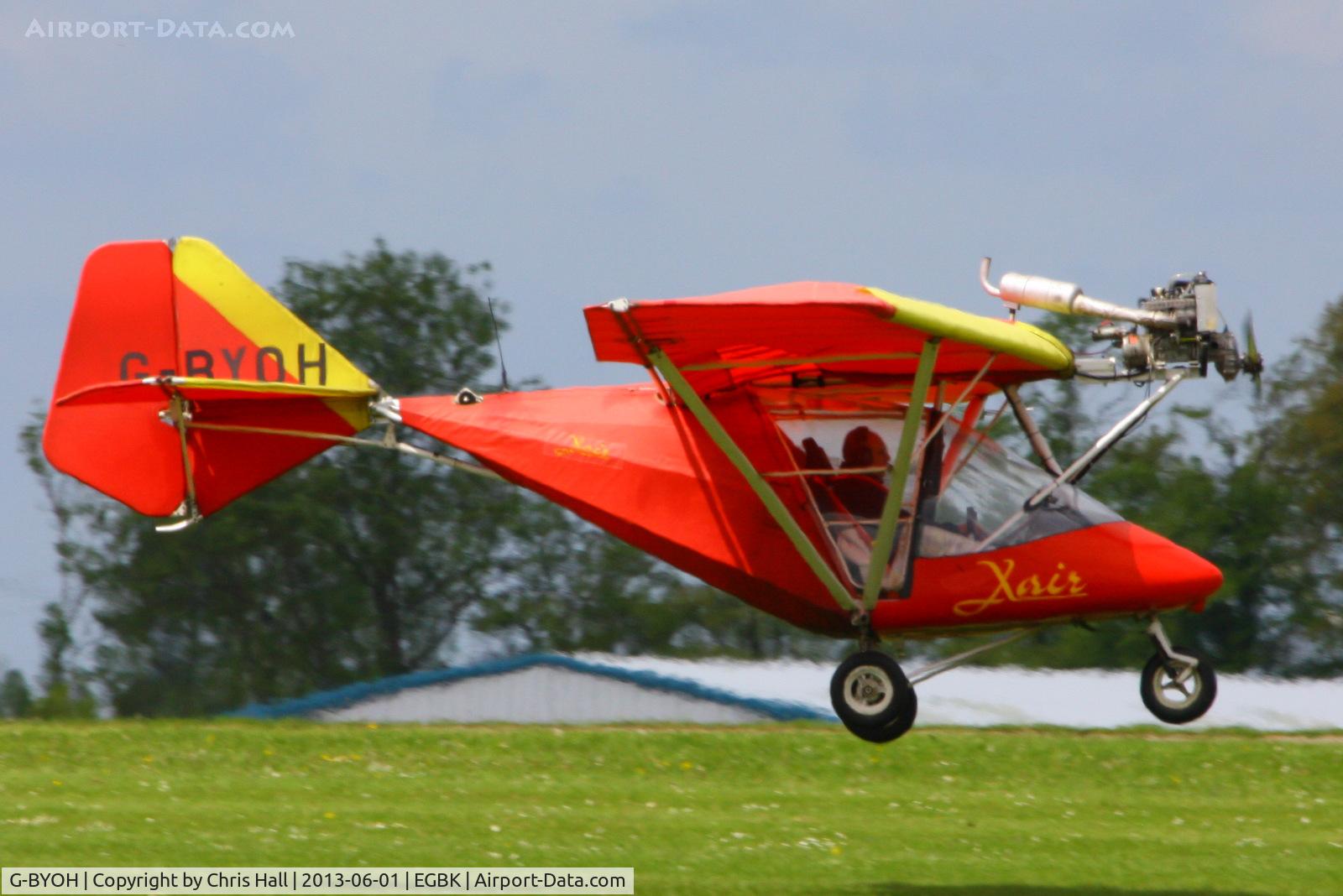G-BYOH, 1999 X'Air 582(2) C/N BMAA/HB/101, at AeroExpo 2013