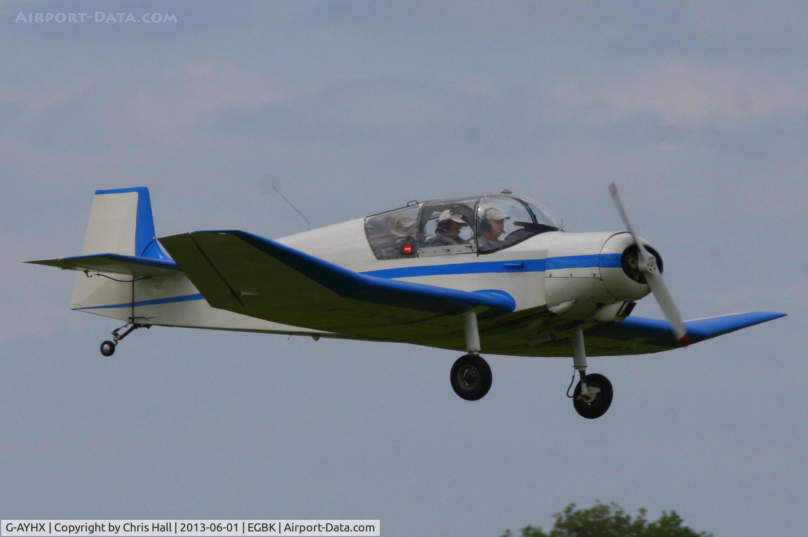 G-AYHX, 1958 SAN Jodel D-117A C/N 903, at AeroExpo 2013