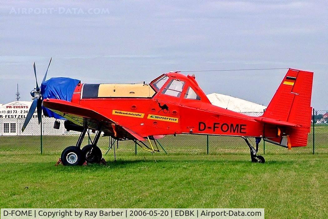 D-FOME, 1989 PZL-Mielec M-18A Dromader C/N 1Z021-11, PZL-Mielec M-18A Dromader [1Z021-11] Kyritz~D 20/05/2006