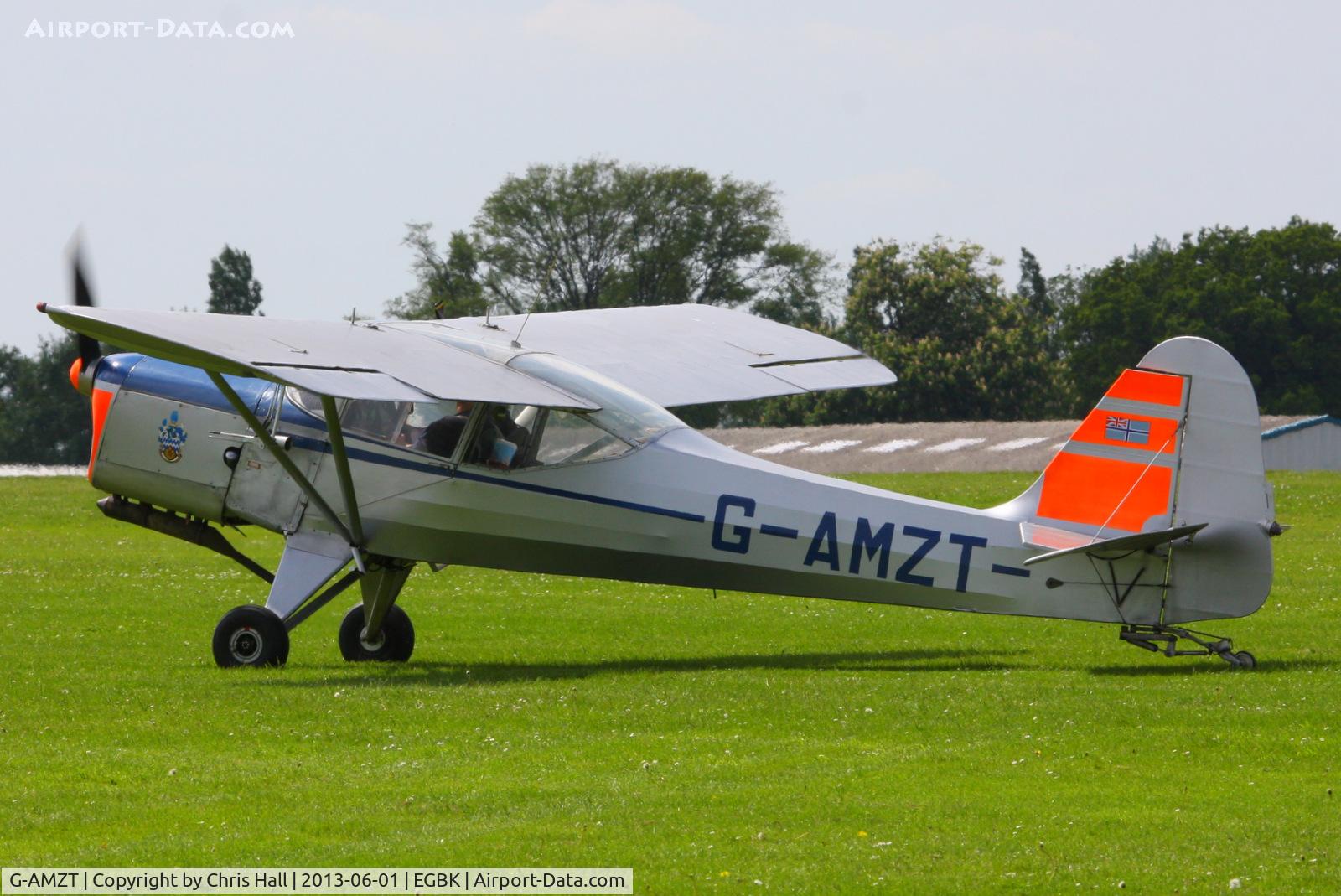 G-AMZT, 1953 Auster J-5F Aiglet Trainer C/N 3107, at AeroExpo 2013