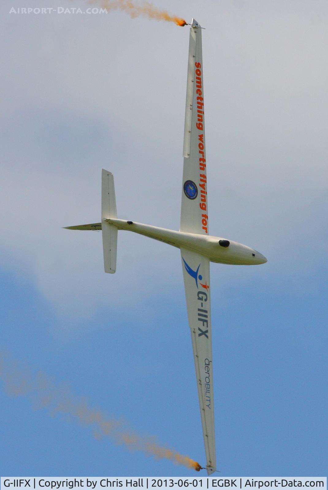 G-IIFX, 1998 Marganski MDM-1 Fox C/N 223, displaying at AeroExpo 2013