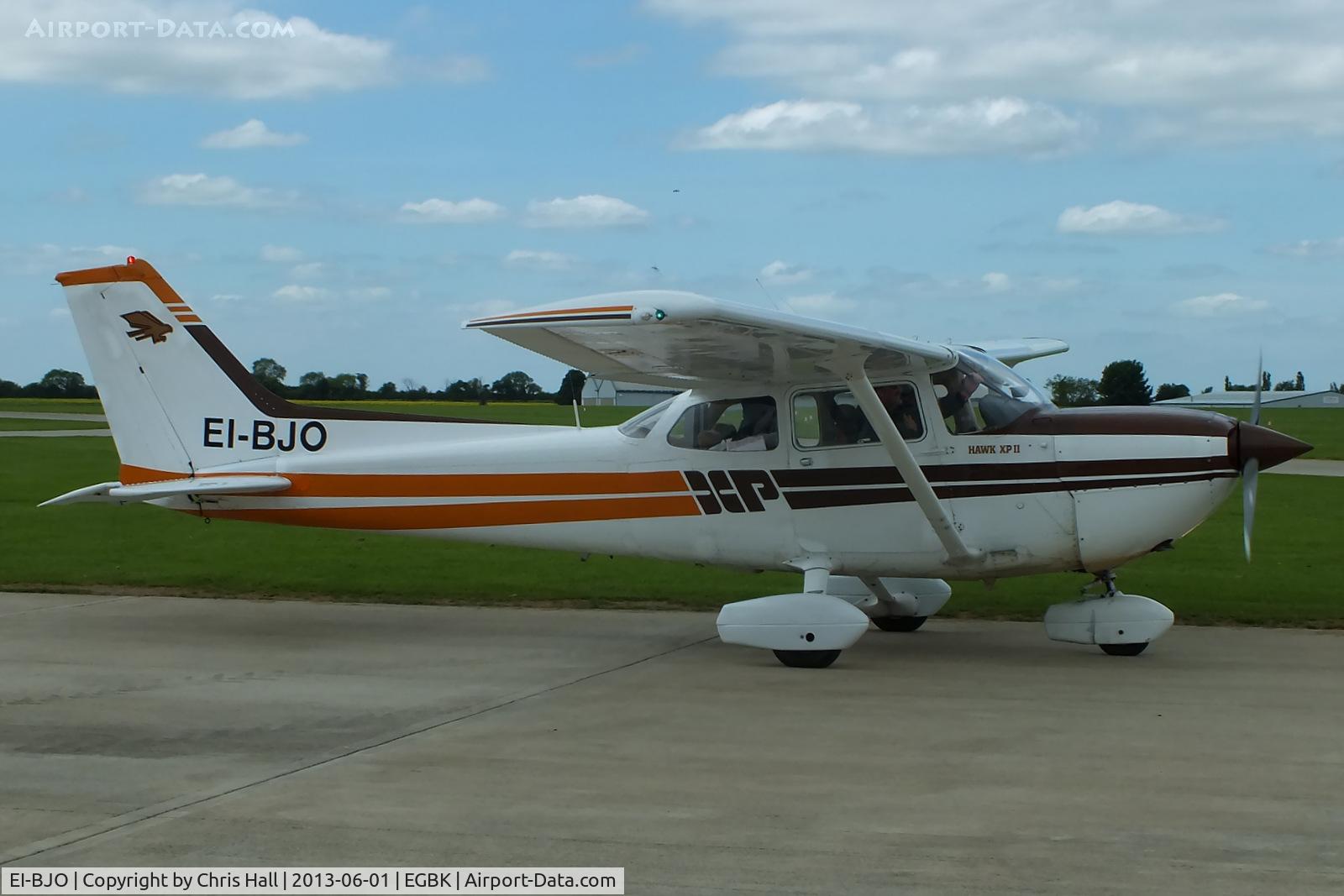 EI-BJO, Cessna R172K Hawk XP C/N R1723340, at AeroExpo 2013