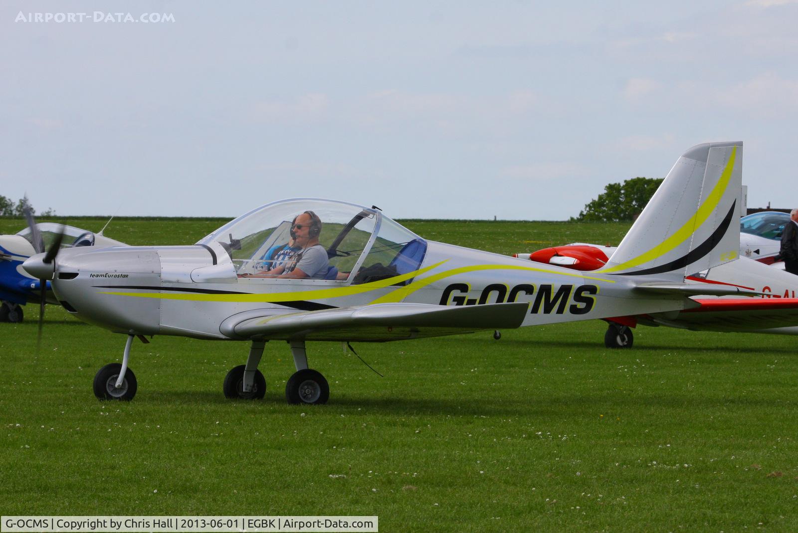 G-OCMS, 2010 Cosmik EV-97 TeamEurostar UK C/N 3718, at AeroExpo 2013