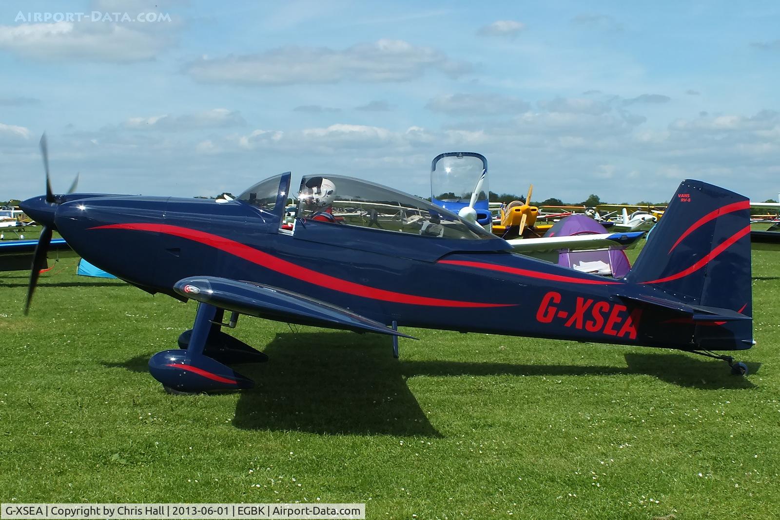 G-XSEA, 2005 Vans RV-8 C/N PFA 303-14228, at AeroExpo 2013
