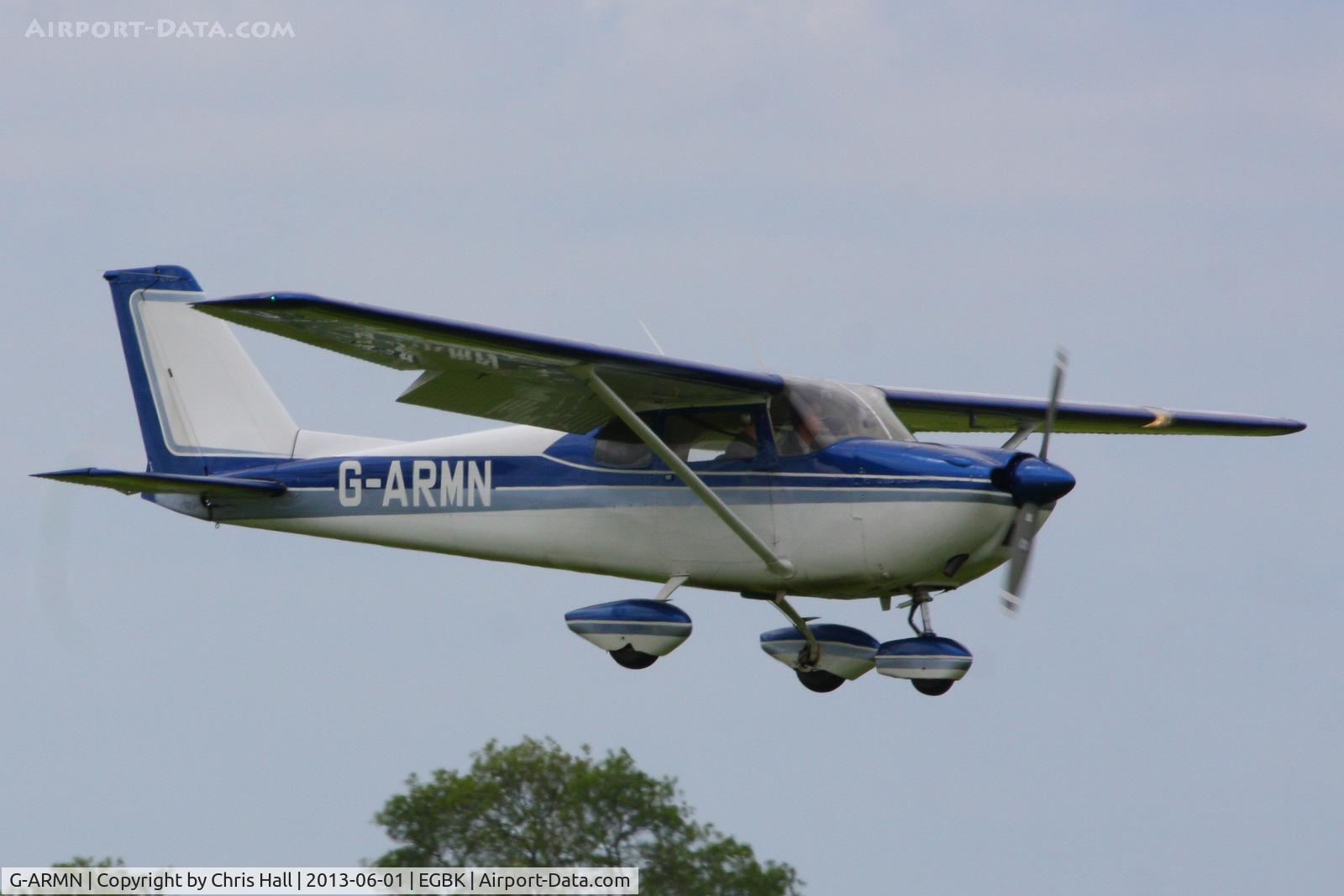G-ARMN, 1961 Cessna 175B Skylark C/N 175-56994, at AeroExpo 2013