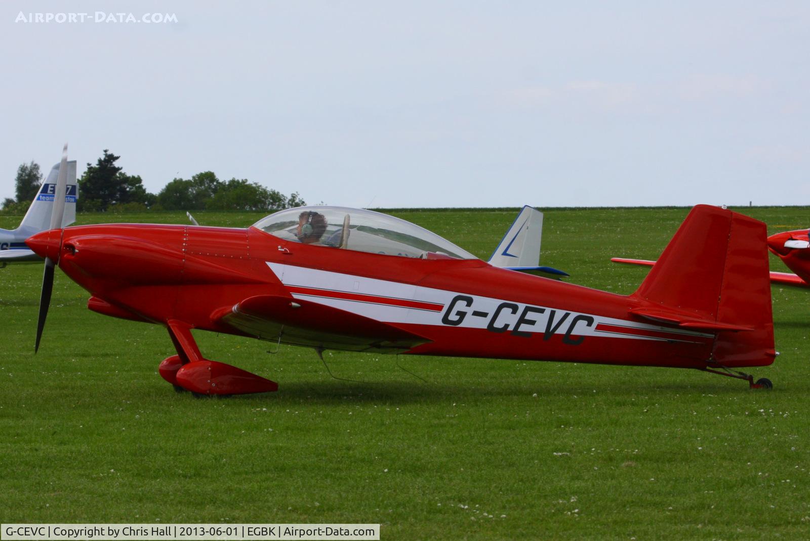 G-CEVC, 2007 Vans RV-4 C/N 2726, at AeroExpo 2013