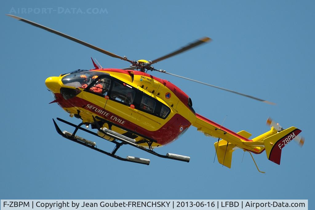 F-ZBPM, Eurocopter-Kawasaki EC-145 (BK-117C-2) C/N 9022, DRAGON 33 from La Teste Dune du Pyla