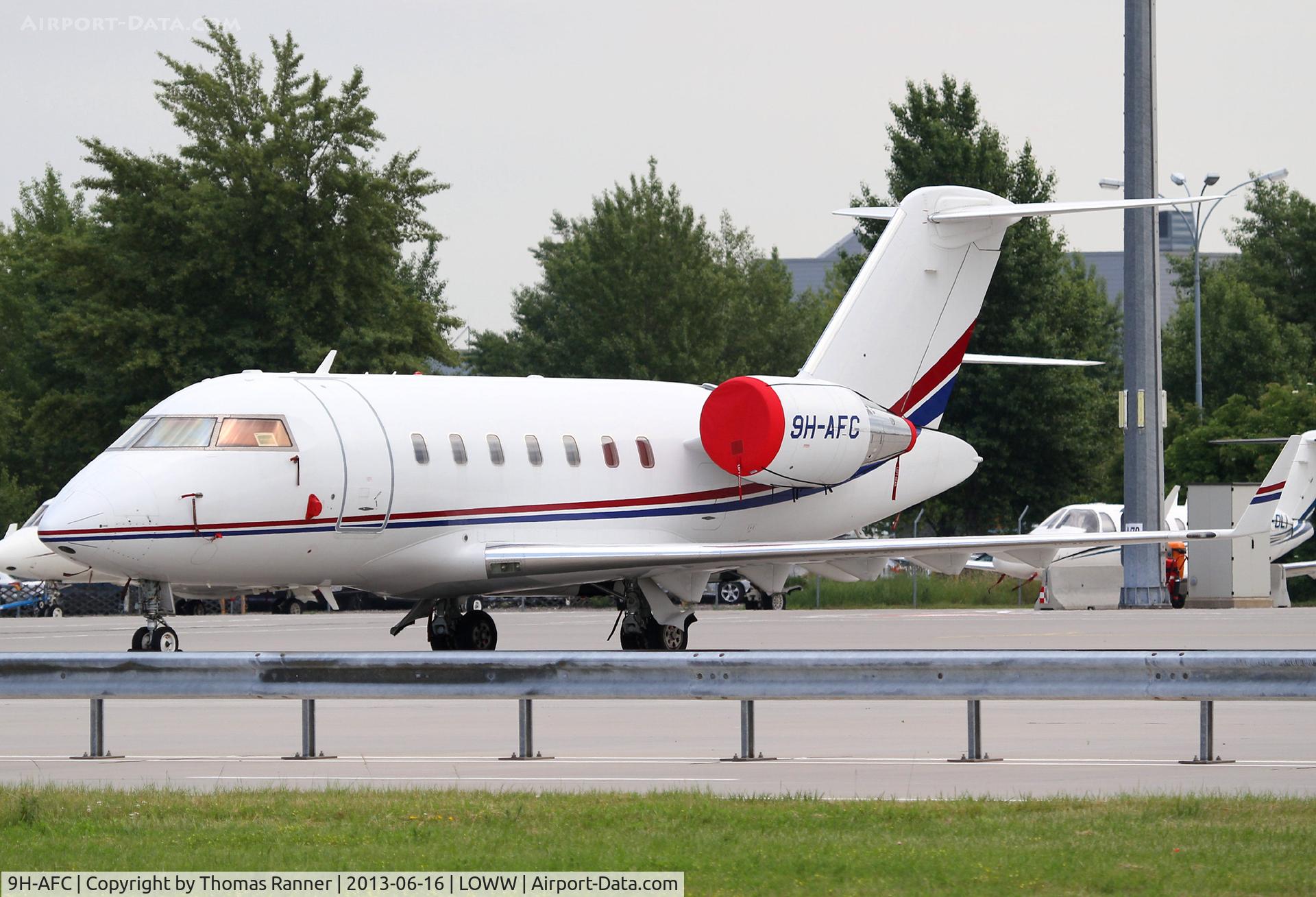 9H-AFC, 2007 Bombardier Challenger 605 (CL-600-2B16) C/N 5713, Bombadier Challenger