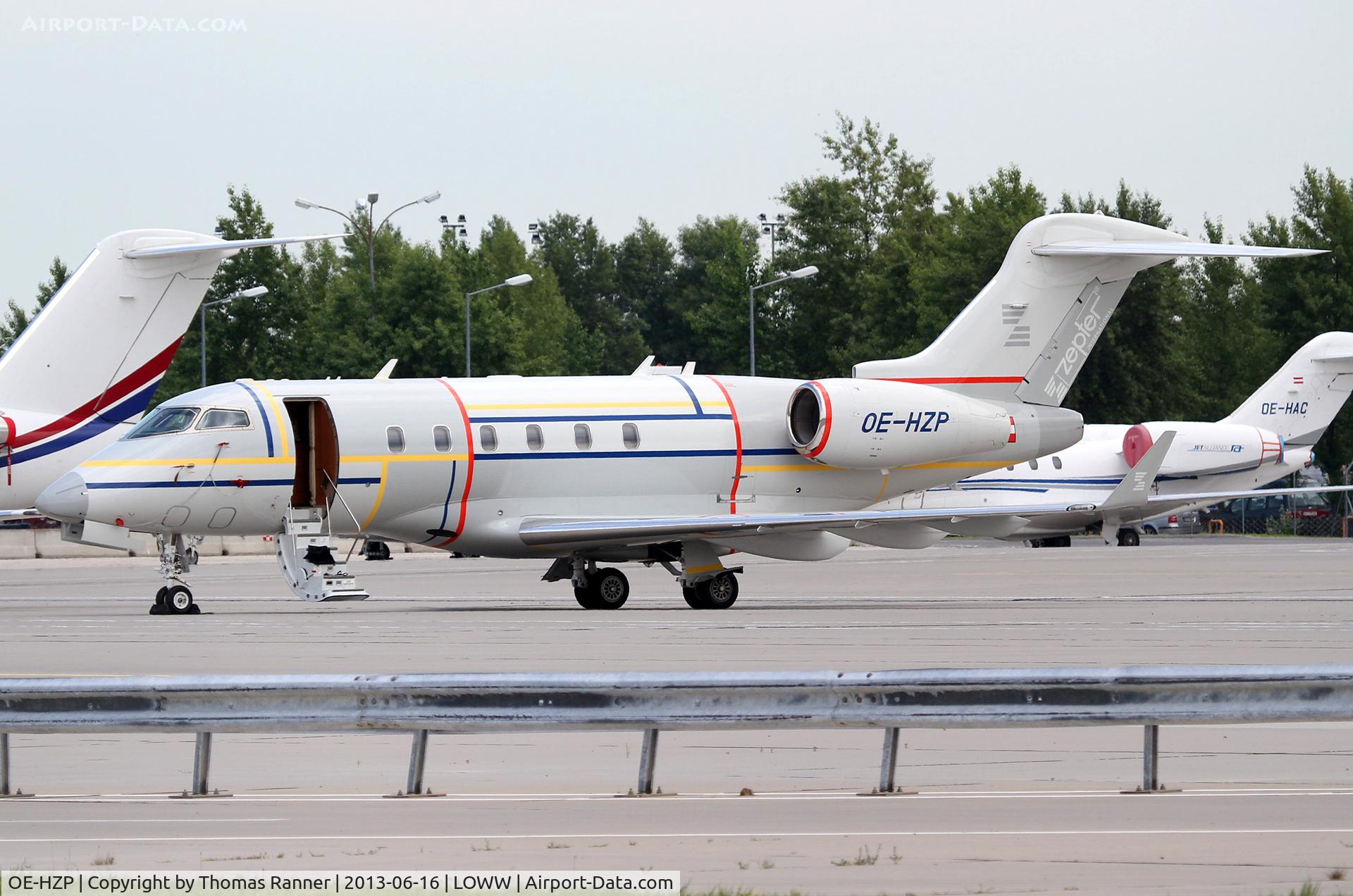 OE-HZP, 2011 Bombardier Challenger 300 (BD-100-1A10) C/N 20338, Zeptair Bombadier Challenger 300