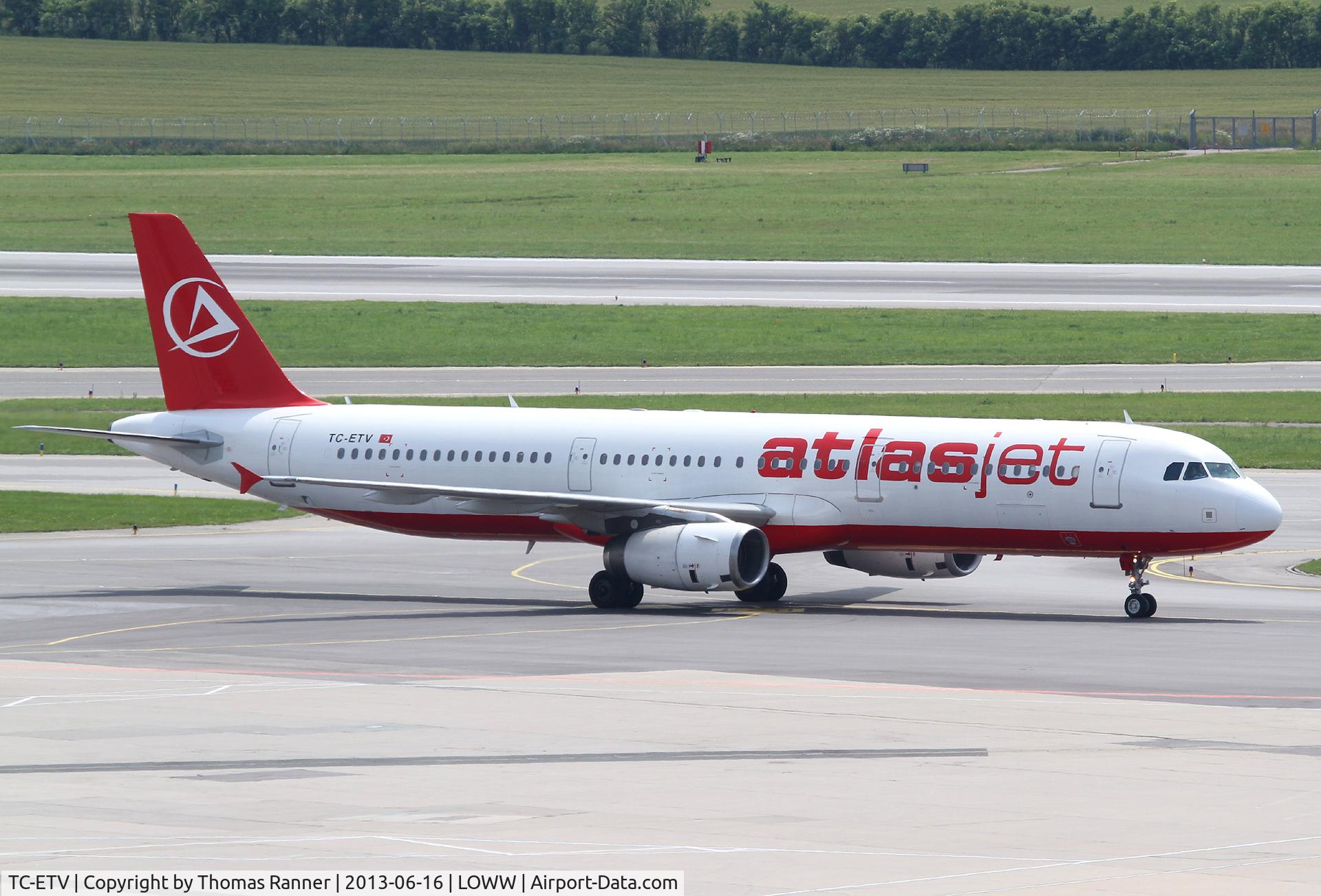 TC-ETV, 2003 Airbus A321-231 C/N 1950, Atlasjet Airbus A321