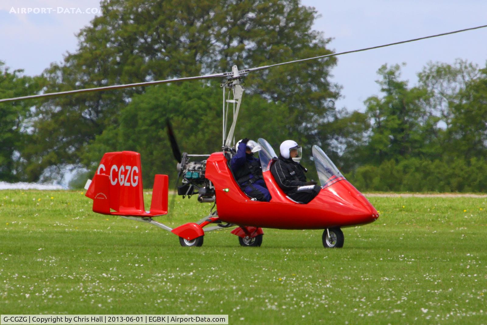 G-CGZG, 2011 Rotorsport UK MTOsport C/N RSUK/MTOS/041, at AeroExpo 2013
