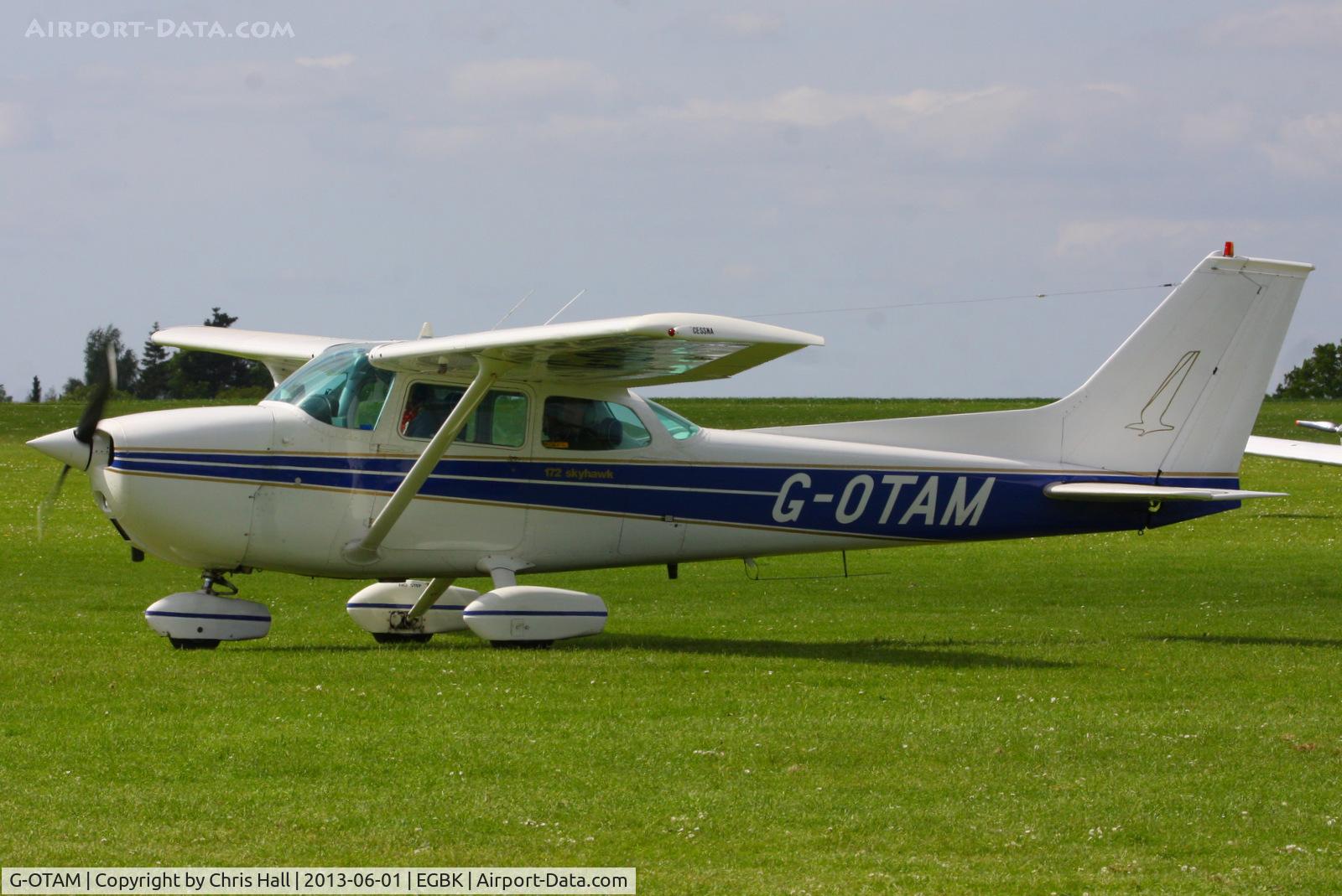 G-OTAM, 1974 Cessna 172M Skyhawk C/N 172-64098, at AeroExpo 2013
