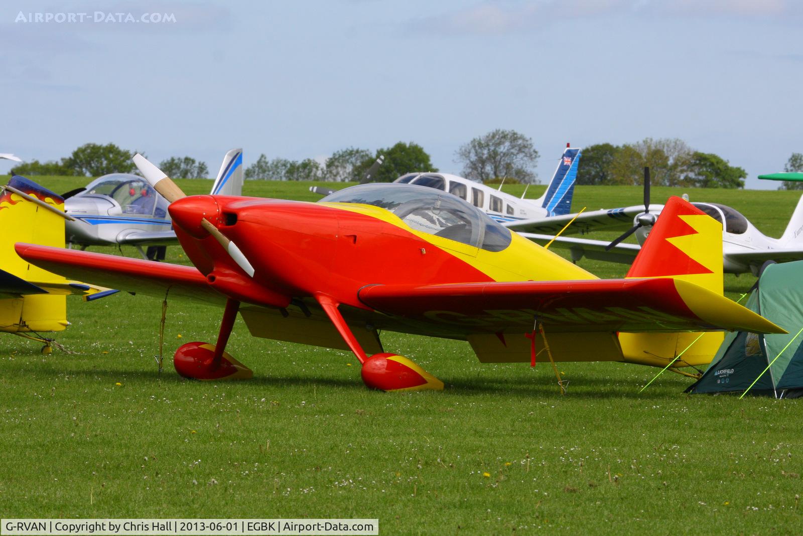 G-RVAN, 1998 Vans RV-6 C/N PFA 181-12657, at AeroExpo 2013