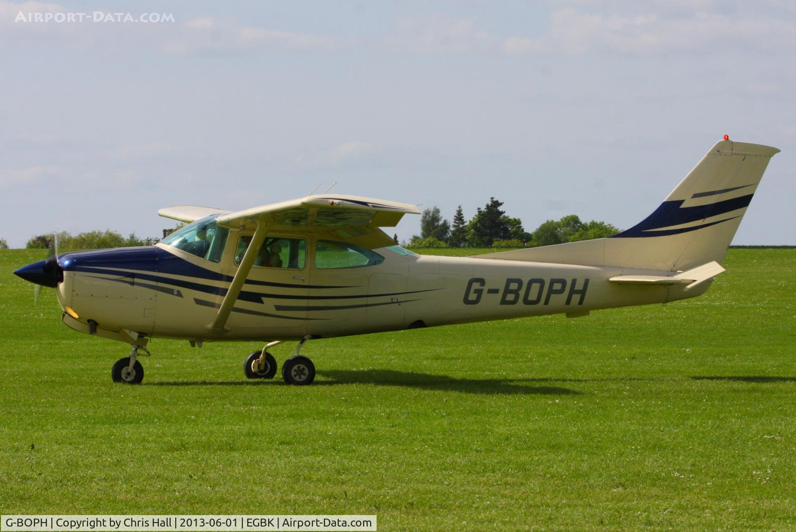 G-BOPH, 1979 Cessna TR182 Turbo Skylane RG C/N R182-01031, at AeroExpo 2013