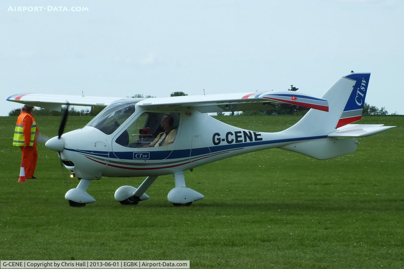 G-CENE, 2007 Flight Design CTSW C/N 8273, at AeroExpo 2013