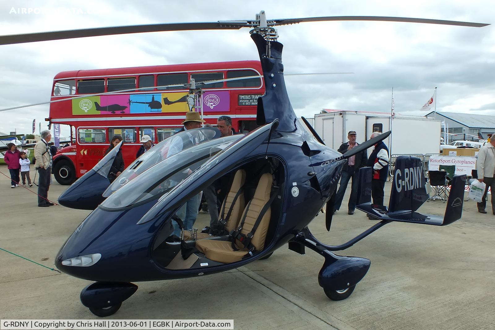 G-RDNY, 2013 Rotorsport UK Cavalon C/N RSUK/CVLN/004, at AeroExpo 2013