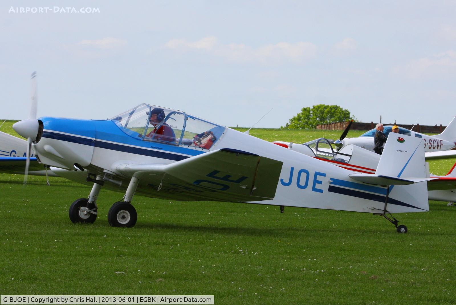 G-BJOE, 1960 Jodel (Wassmer) D-120A Paris-Nice C/N 177, at AeroExpo 2013