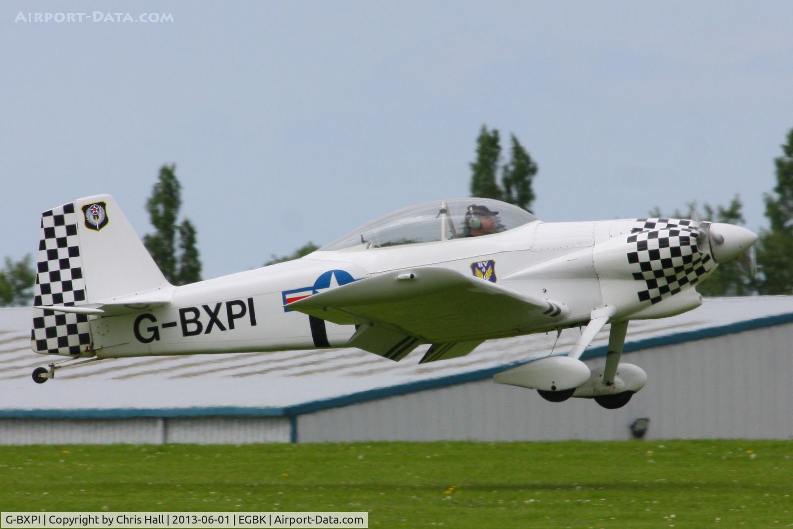 G-BXPI, 1998 Vans RV-4 C/N PFA 181-12426, at AeroExpo 2013