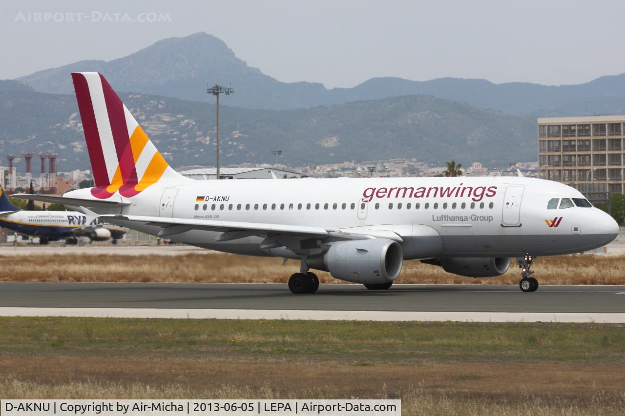 D-AKNU, 2005 Airbus A319-112 C/N 2628, Germanwings