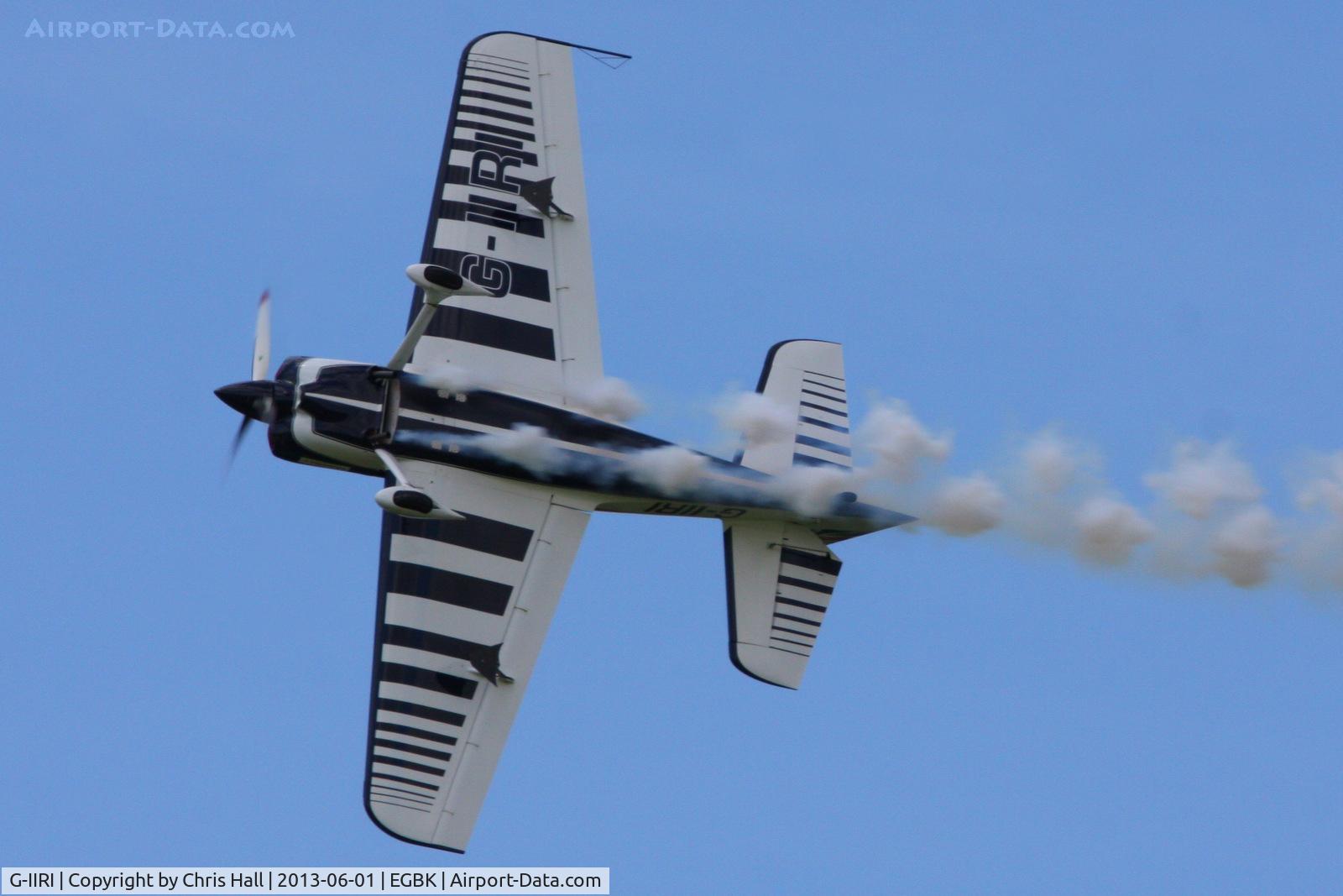 G-IIRI, 2011 XtremeAir XA-41 Sbach 300 C/N LAA379-15090, displaying at AeroExpo 2013