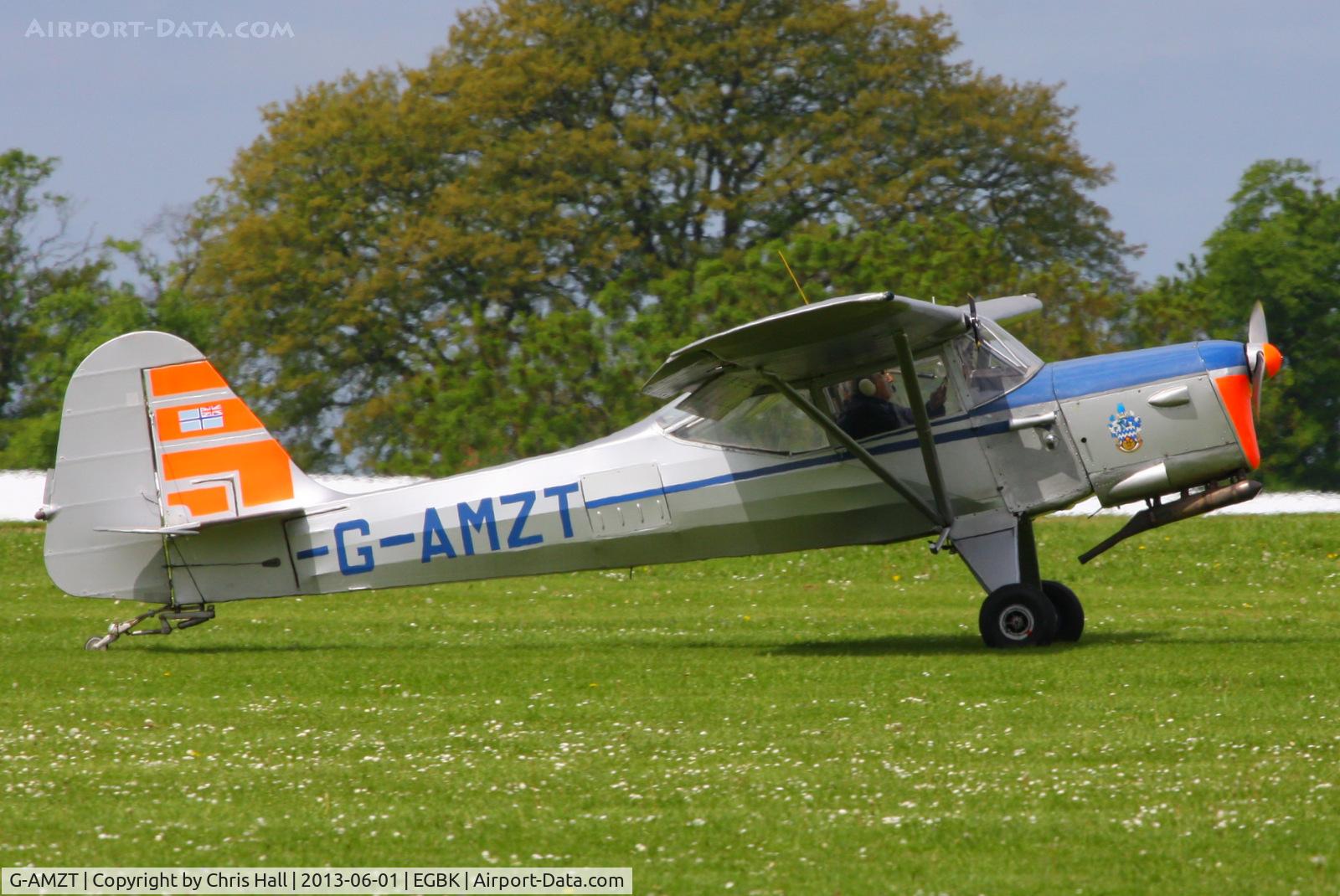 G-AMZT, 1953 Auster J-5F Aiglet Trainer C/N 3107, at AeroExpo 2013