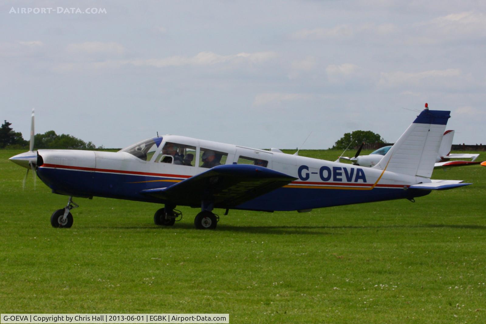 G-OEVA, 1965 Piper PA-32-260 Cherokee Six Cherokee Six C/N 32-219, at AeroExpo 2013