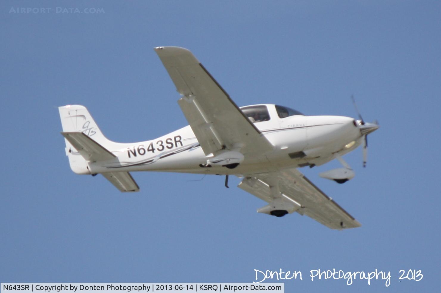 N643SR, 2006 Cirrus SR22 C/N 2136, Cirrus SR-22 (N643SR) arrives at Sarasota-Bradenton International Airport following a flight from Apalachicola Airport