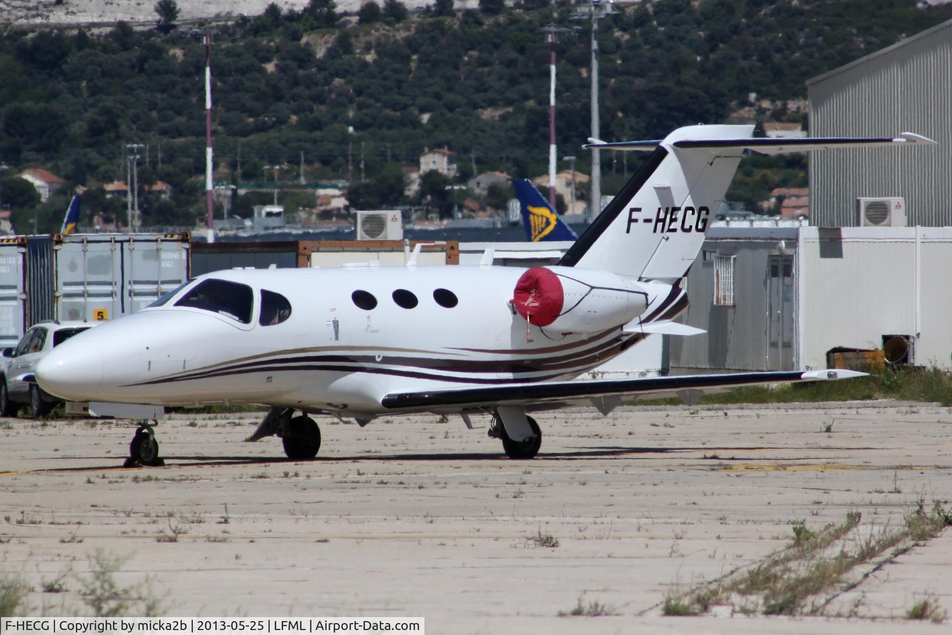 F-HECG, 2010 Cessna 510 Citation Mustang Citation Mustang C/N 510-0354, Parked